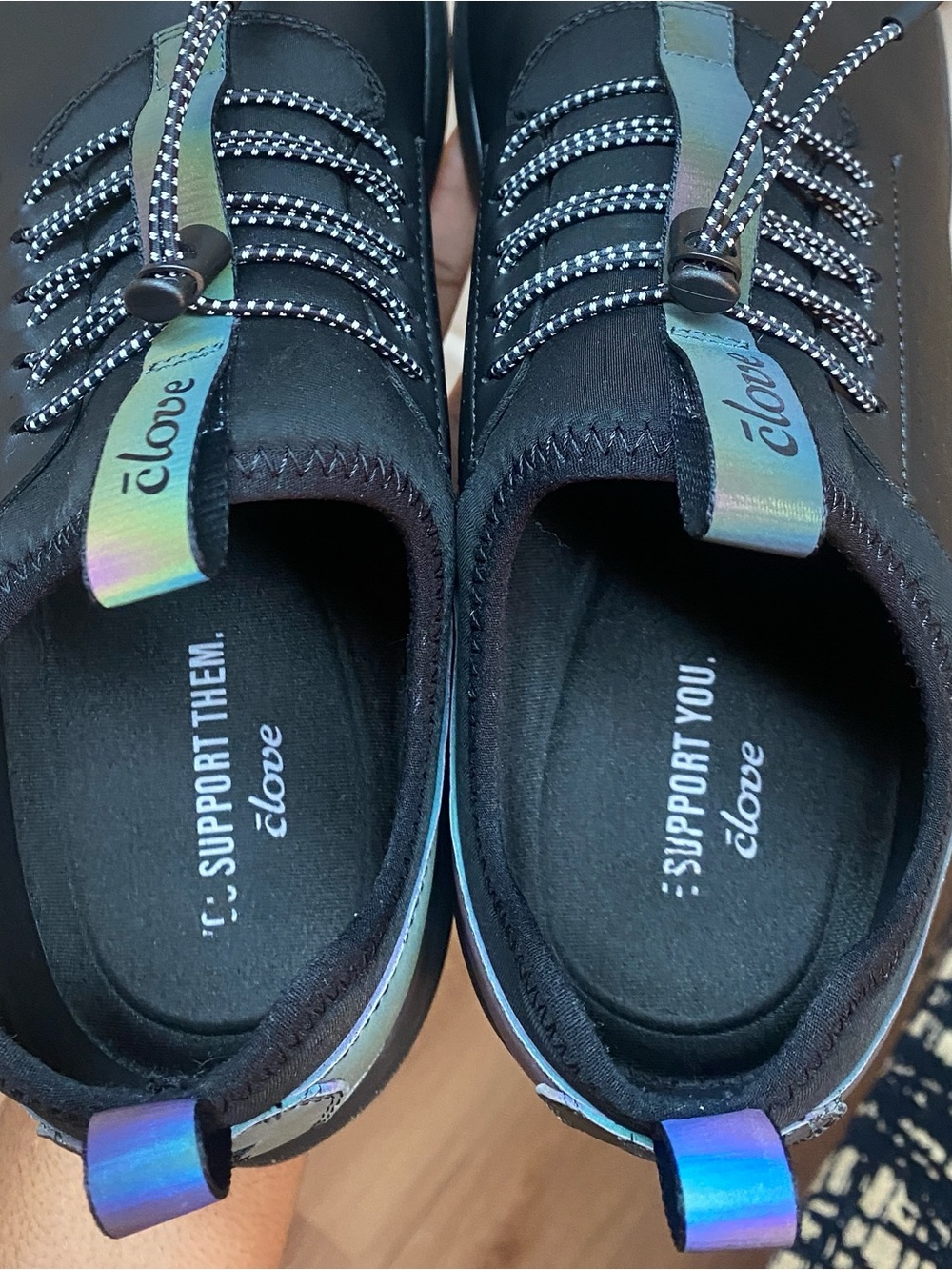 Clove Classic Commuter Limited Edition Men’s Nursing Sneakers “Onyx Flash” SZ 12 - Picture 15 of 16